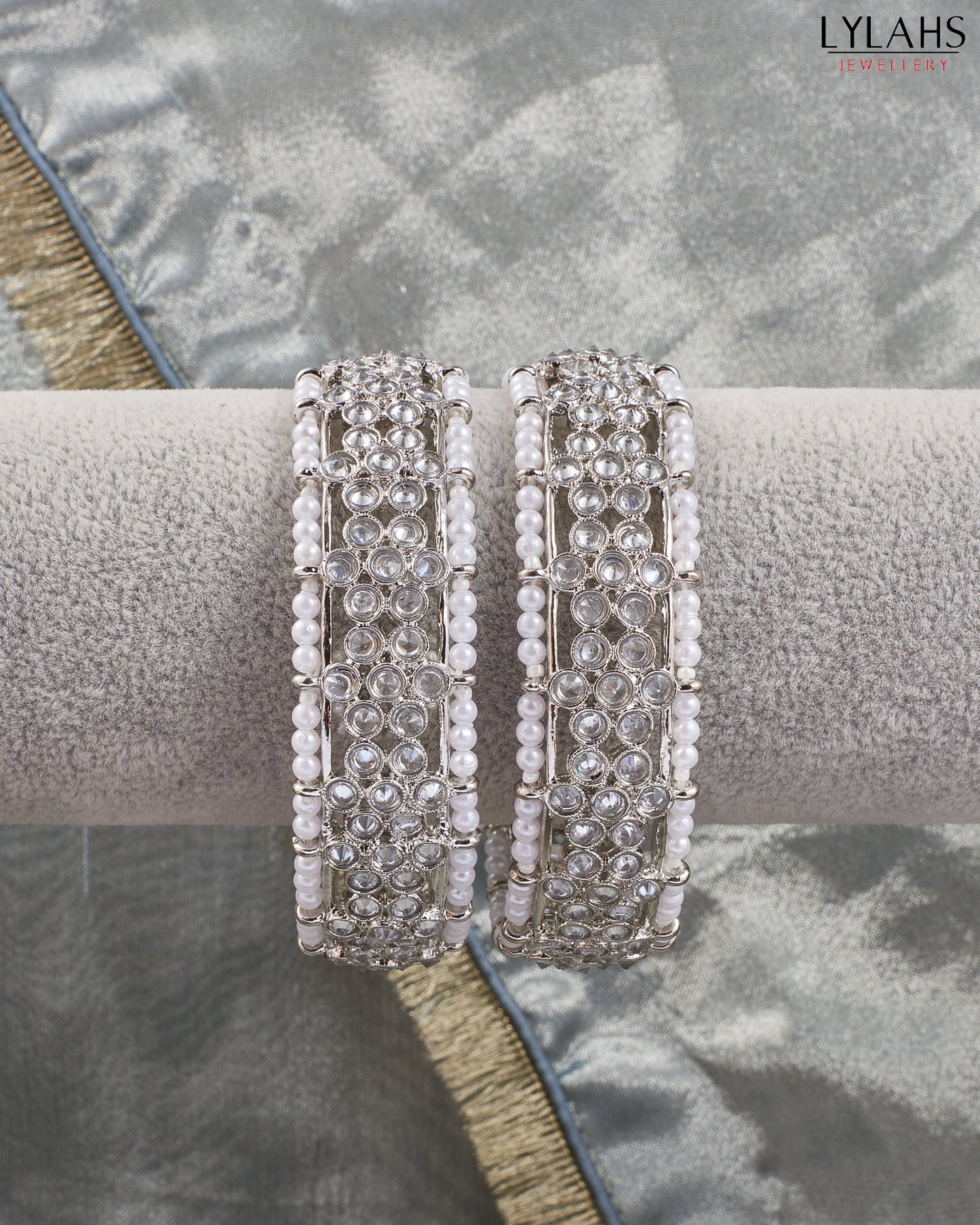 Lylahs Jewellery - Pair of Bangles - Silver