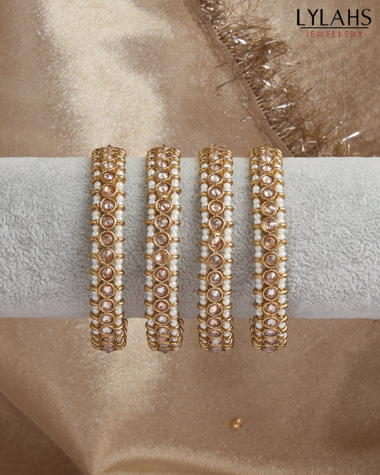 Lylahs Jewellery - Set of 4 bangles - Gold