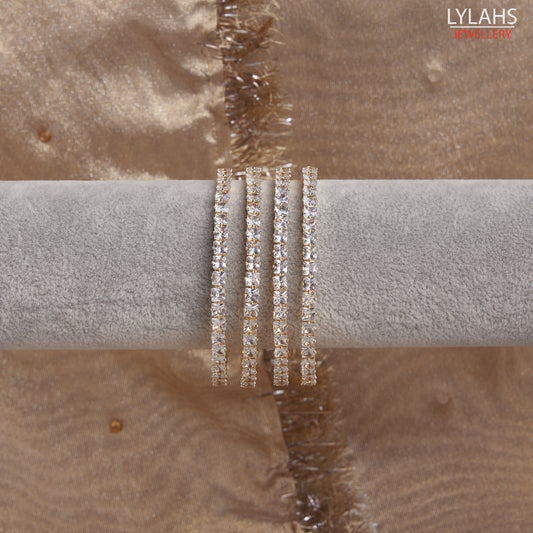 Lylahs Jewellery - Set of 4 bangles - Clear